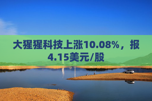 大猩猩科技上涨10.08%，报4.15美元/股  第1张