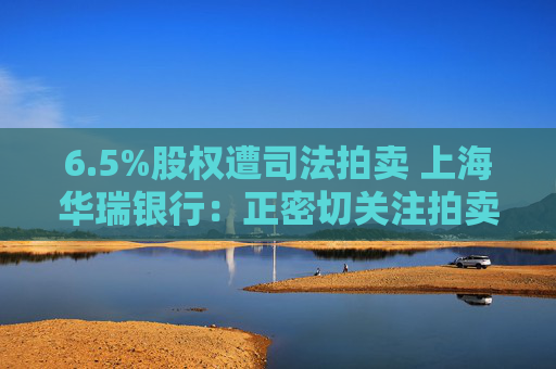 6.5%股权遭司法拍卖 上海华瑞银行：正密切关注拍卖进程  第1张