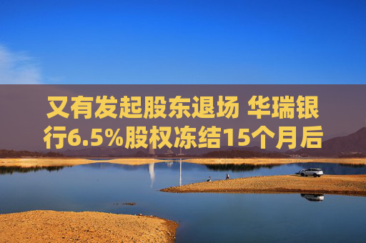 又有发起股东退场 华瑞银行6.5%股权冻结15个月后今起拍卖  第1张