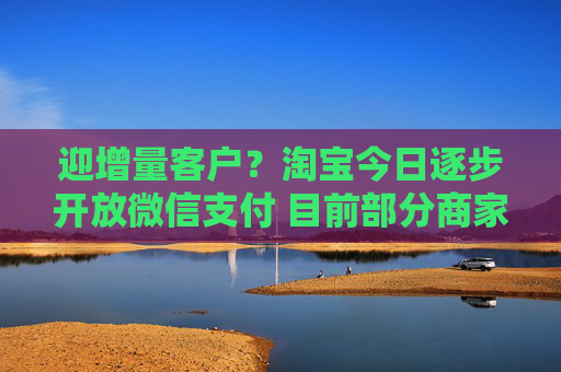 迎增量客户？淘宝今日逐步开放微信支付 目前部分商家已开通