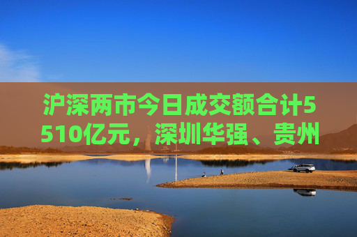 沪深两市今日成交额合计5510亿元，深圳华强、贵州茅台成交额居首