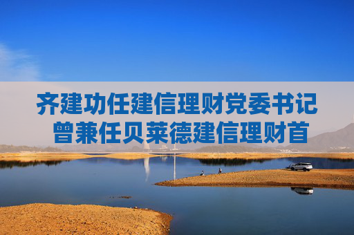 齐建功任建信理财党委书记 曾兼任贝莱德建信理财首任董事长  第1张