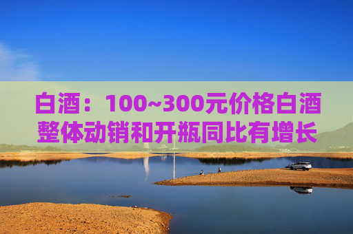 白酒：100~300元价格白酒整体动销和开瓶同比有增长，与市场预期不同