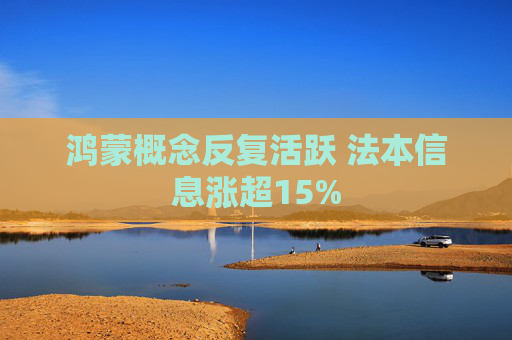 鸿蒙概念反复活跃 法本信息涨超15%