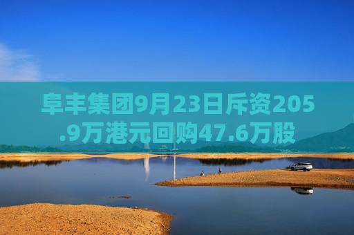 阜丰集团9月23日斥资205.9万港元回购47.6万股  第1张