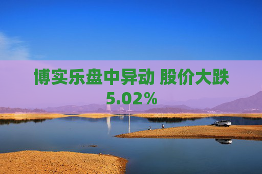 博实乐盘中异动 股价大跌5.02%