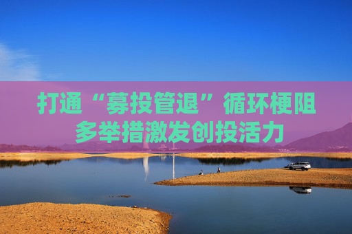 打通“募投管退”循环梗阻 多举措激发创投活力  第1张