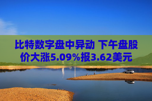 比特数字盘中异动 下午盘股价大涨5.09%报3.62美元