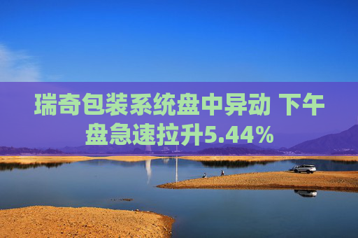 瑞奇包装系统盘中异动 下午盘急速拉升5.44%