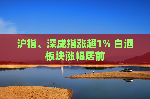 沪指、深成指涨超1% 白酒板块涨幅居前