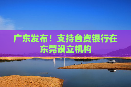 广东发布！支持台资银行在东莞设立机构