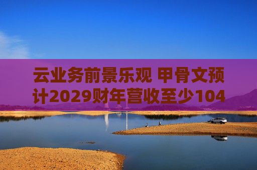 云业务前景乐观 甲骨文预计2029财年营收至少1040亿美元  第1张