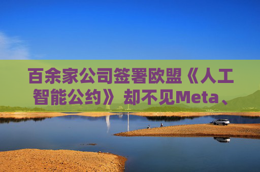 百余家公司签署欧盟《人工智能公约》 却不见Meta、苹果的身影？  第1张