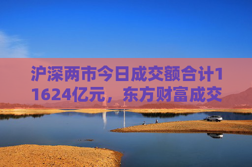 沪深两市今日成交额合计11624亿元，东方财富成交额居首