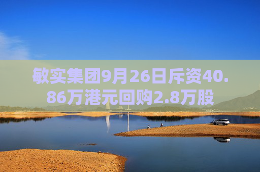 敏实集团9月26日斥资40.86万港元回购2.8万股  第1张