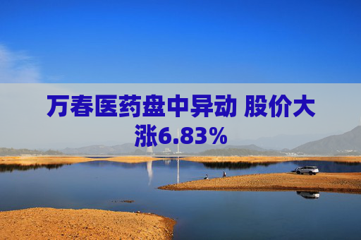 万春医药盘中异动 股价大涨6.83%