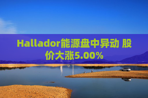 Hallador能源盘中异动 股价大涨5.00%  第1张