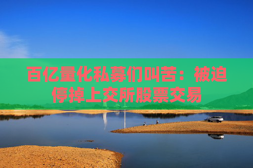 百亿量化私募们叫苦：被迫停掉上交所股票交易