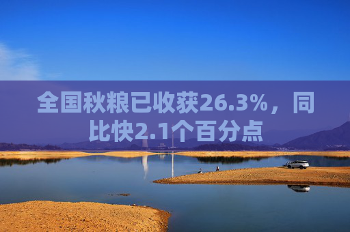 全国秋粮已收获26.3%，同比快2.1个百分点  第1张