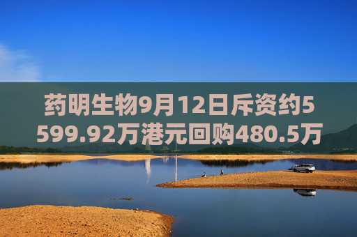 药明生物9月12日斥资约5599.92万港元回购480.5万股