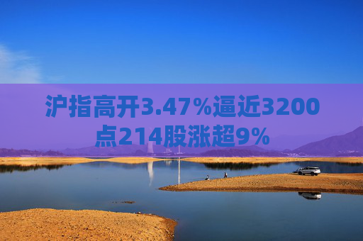 沪指高开3.47%逼近3200点214股涨超9%  第1张