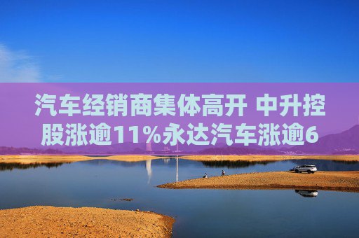 汽车经销商集体高开 中升控股涨逾11%永达汽车涨逾6%