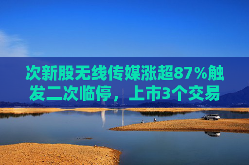 次新股无线传媒涨超87%触发二次临停，上市3个交易日累涨超900%