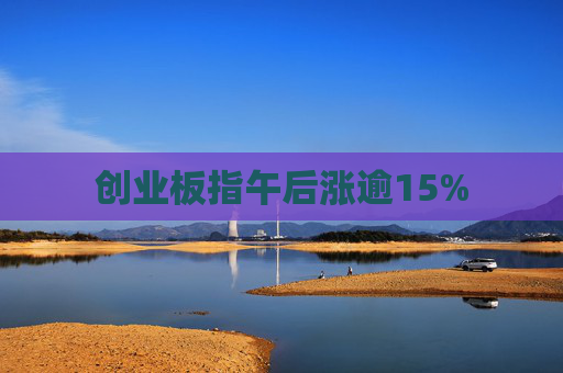 创业板指午后涨逾15%  第1张