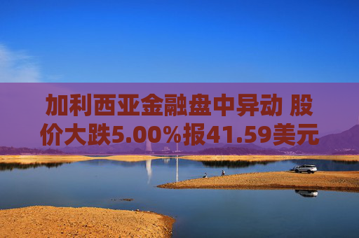 加利西亚金融盘中异动 股价大跌5.00%报41.59美元