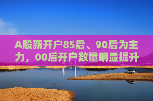 A股新开户85后、90后为主力，00后开户数量明显提升  第1张