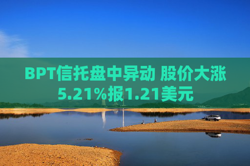 BPT信托盘中异动 股价大涨5.21%报1.21美元