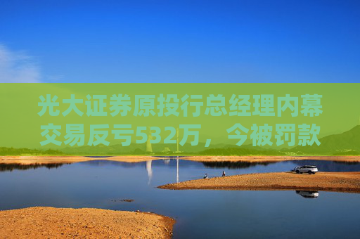 光大证券原投行总经理内幕交易反亏532万，今被罚款460万、禁业10年  第1张