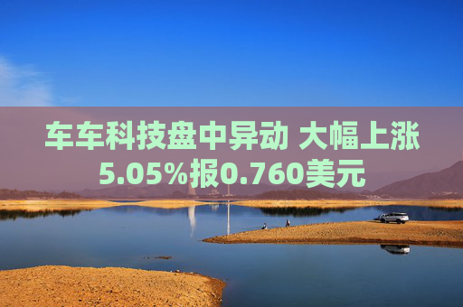 车车科技盘中异动 大幅上涨5.05%报0.760美元  第1张