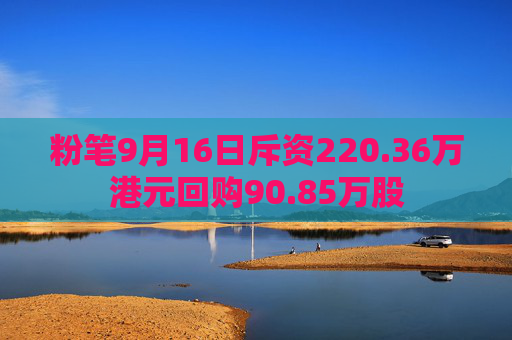 粉笔9月16日斥资220.36万港元回购90.85万股  第1张