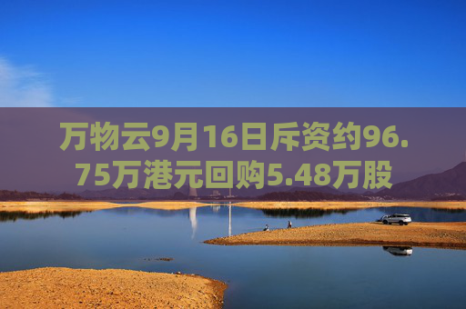 万物云9月16日斥资约96.75万港元回购5.48万股  第1张