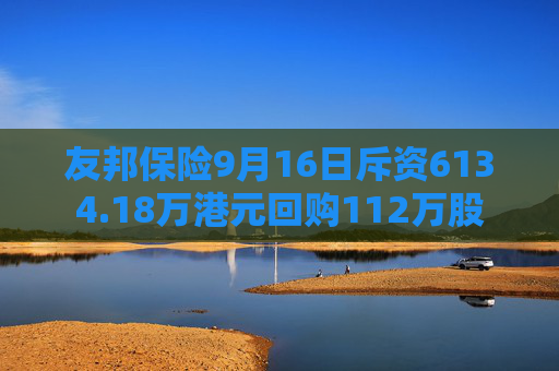 友邦保险9月16日斥资6134.18万港元回购112万股