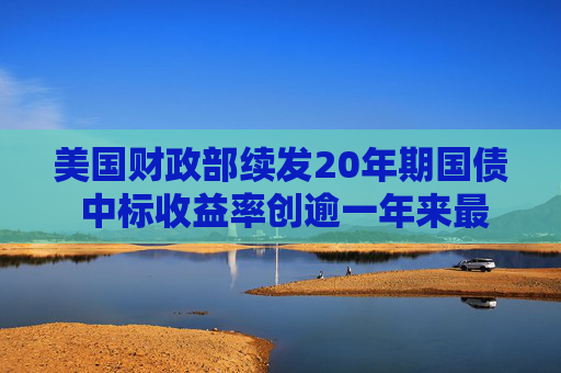 美国财政部续发20年期国债 中标收益率创逾一年来最低