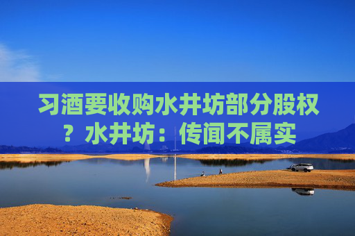 习酒要收购水井坊部分股权？水井坊：传闻不属实  第1张