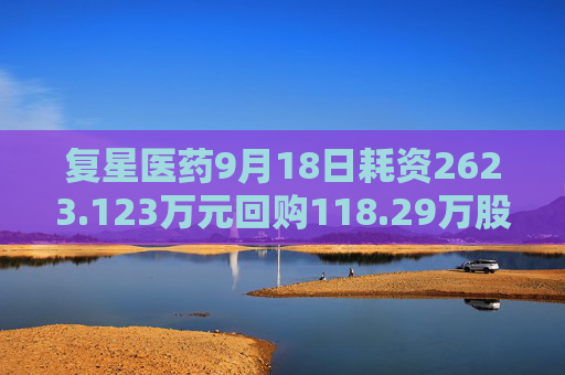 复星医药9月18日耗资2623.123万元回购118.29万股A股  第1张