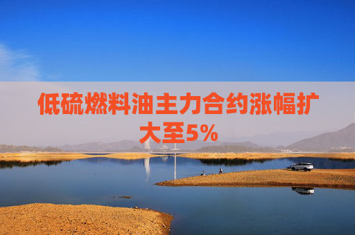 低硫燃料油主力合约涨幅扩大至5%