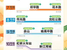 上海地铁国庆运营方案来了，这两站临时封站、六条线延时运营